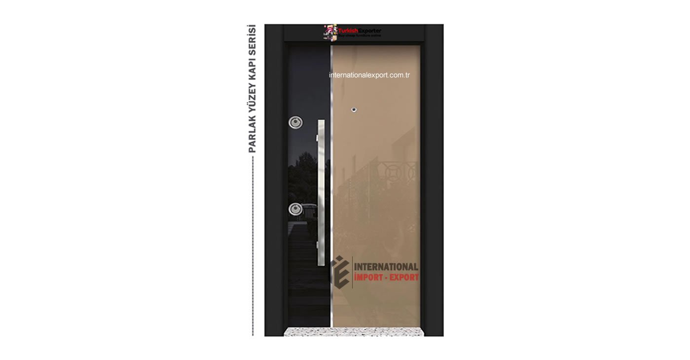 Glossy PVC Surface Door
