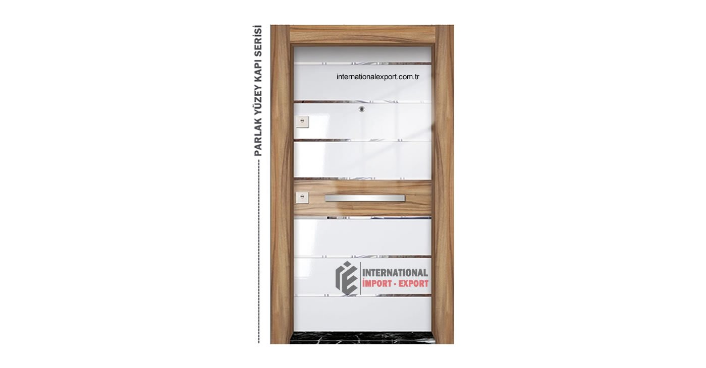 Glossy PVC Surface Door