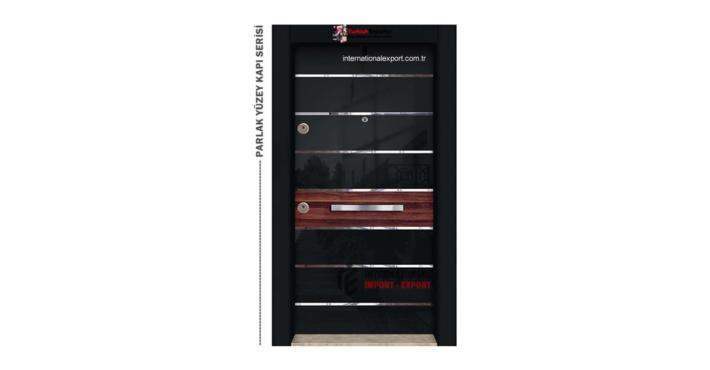 Glossy PVC Surface Door