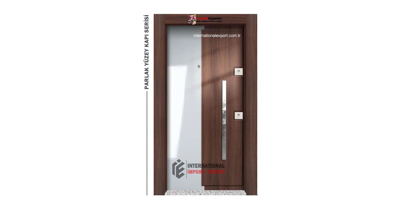 Glossy PVC Surface Door