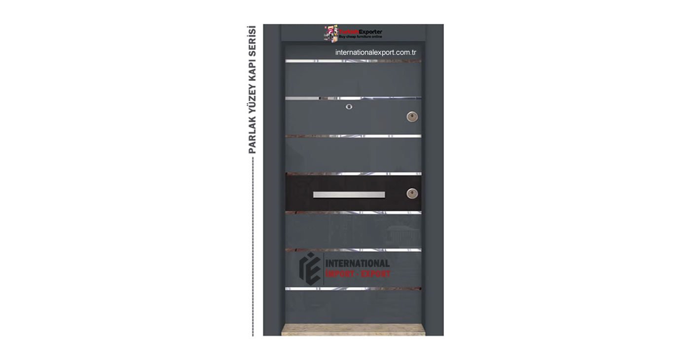 Glossy PVC Surface Door