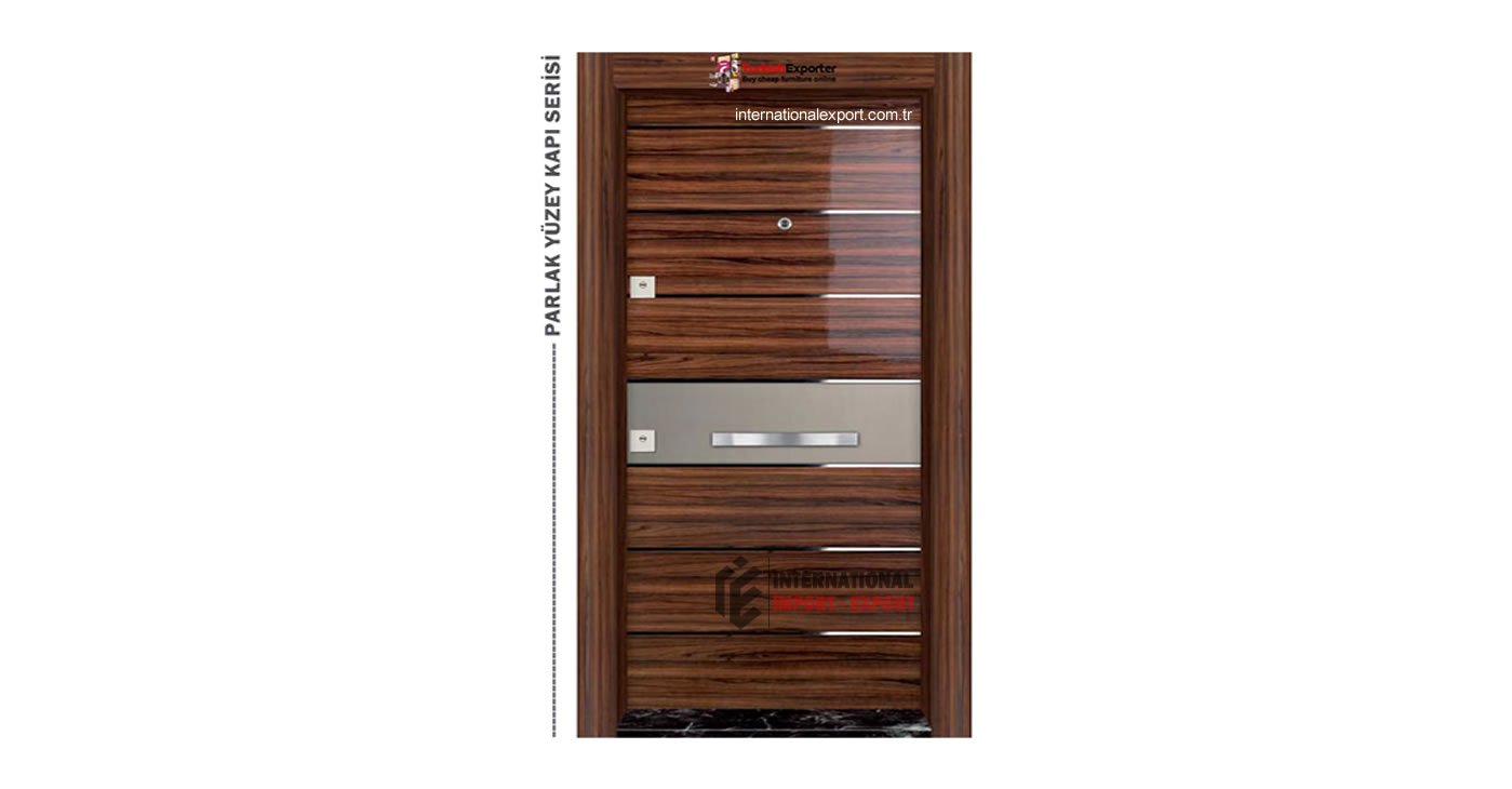 Glossy PVC Surface Door