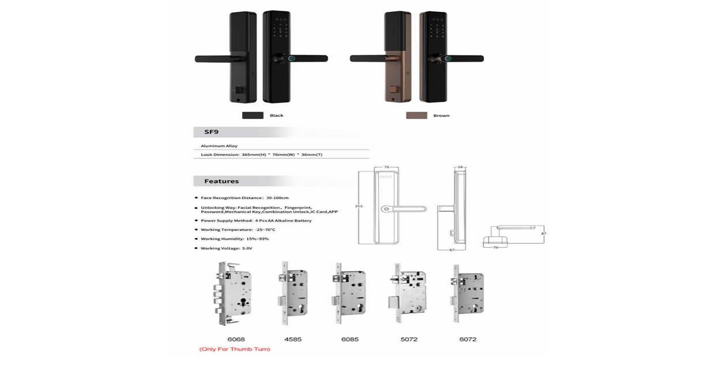 SF9 Smart Door Lock