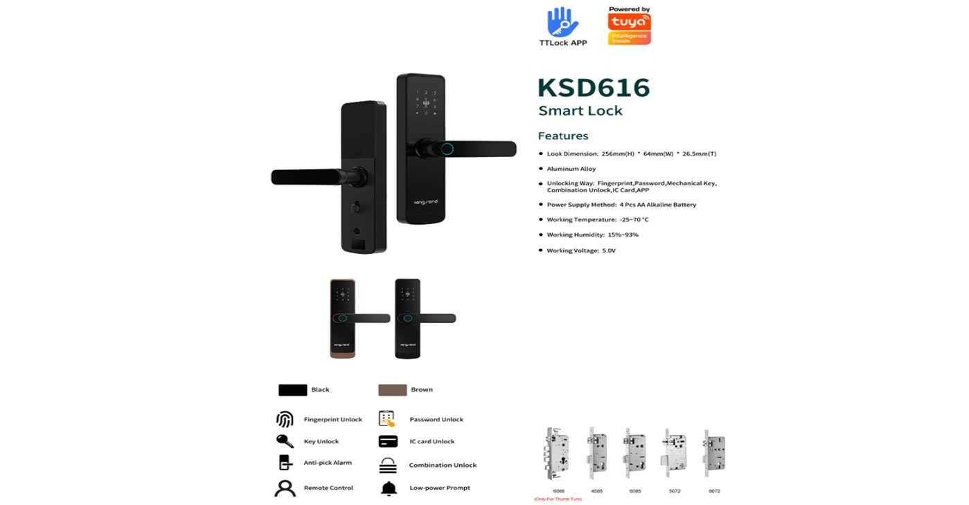KSD616 Smart Door Lock