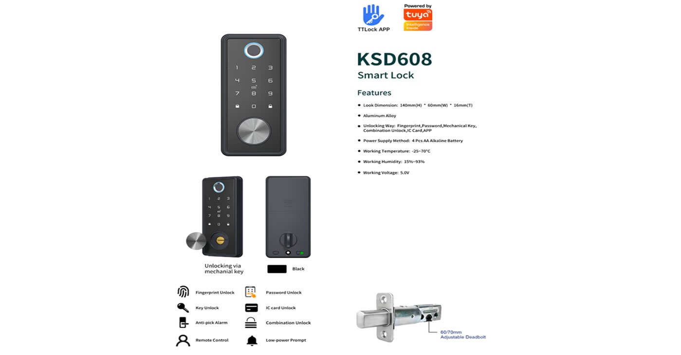 KSD608 Smart Door Lock