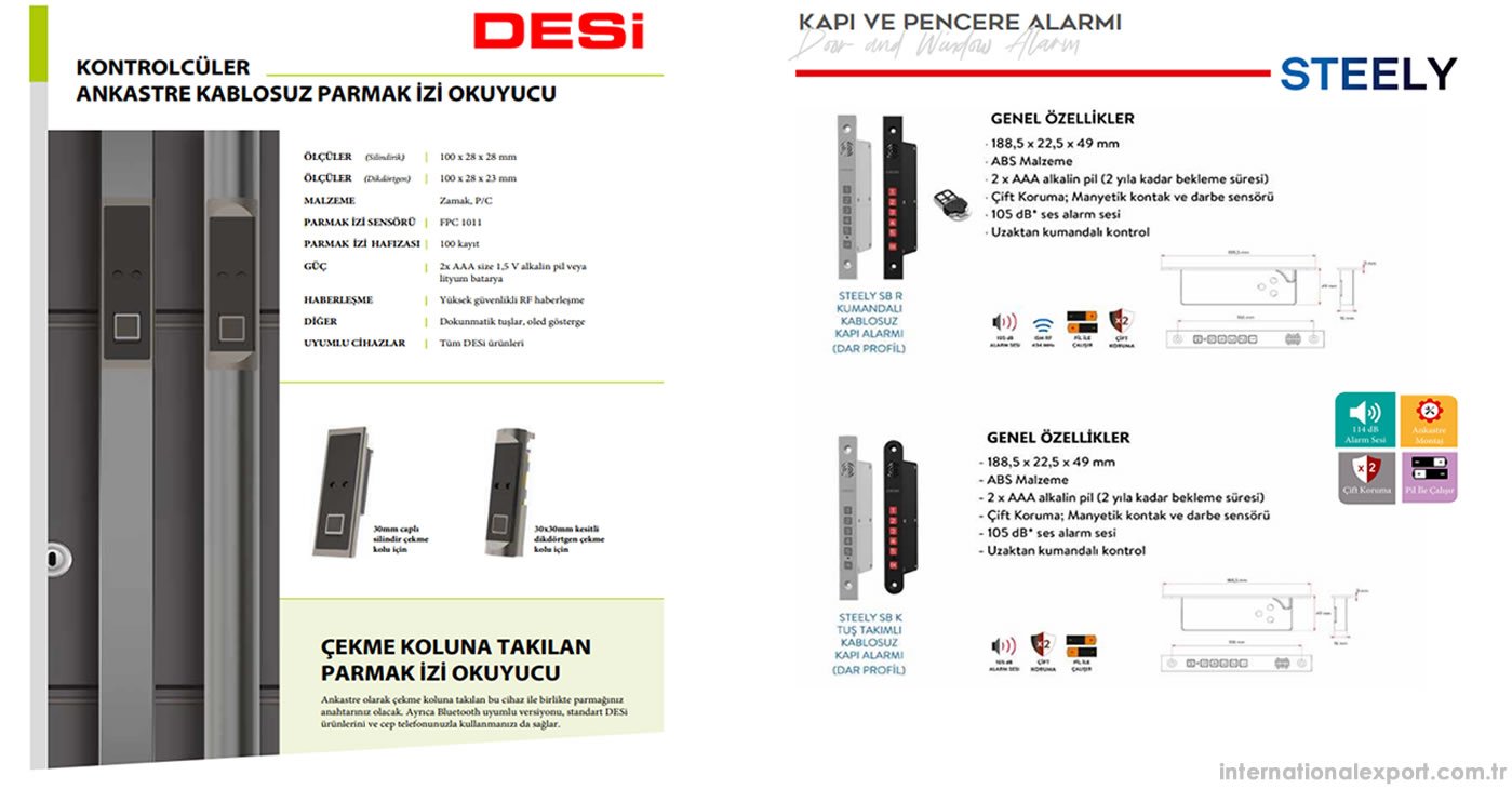 Alarm Lock & Smart Lock