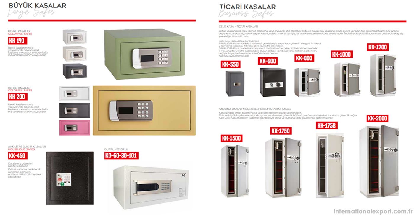 Steel Safe Box Models