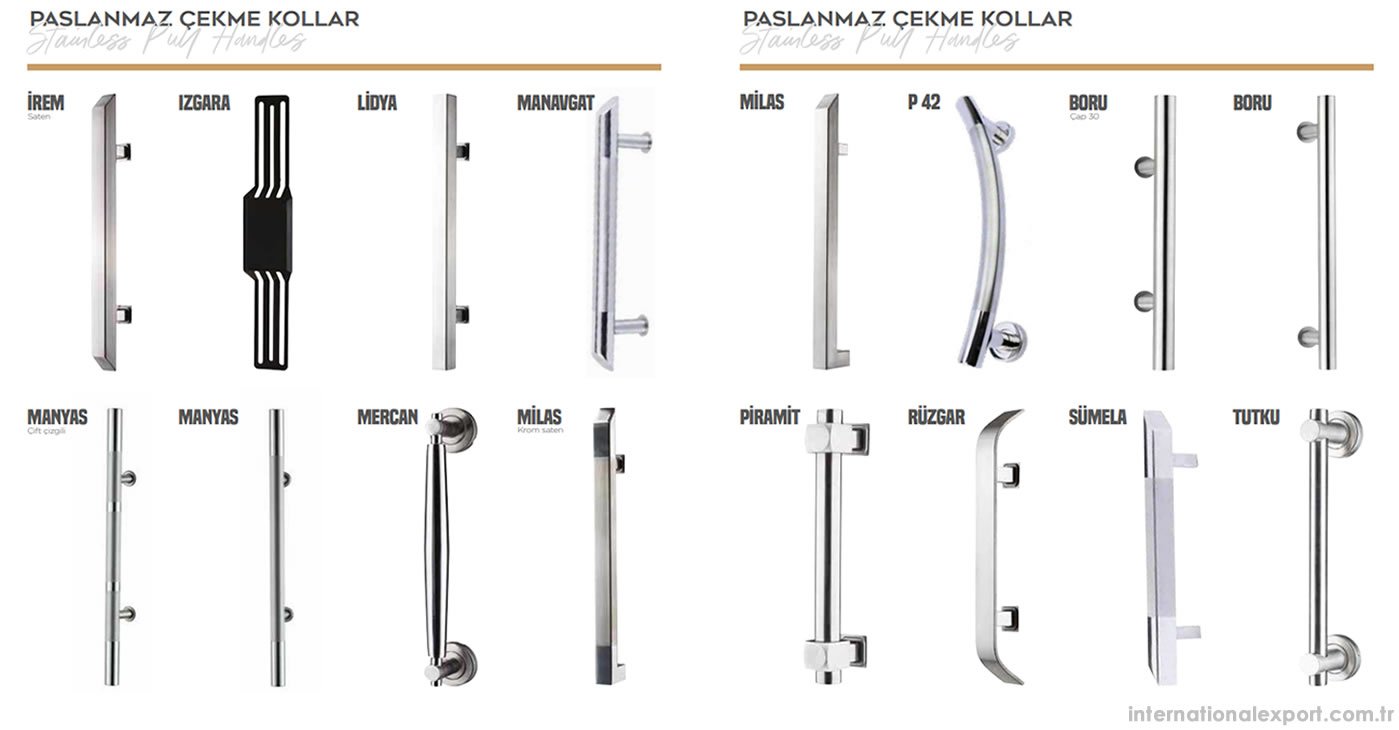 Stainless Pull Handles