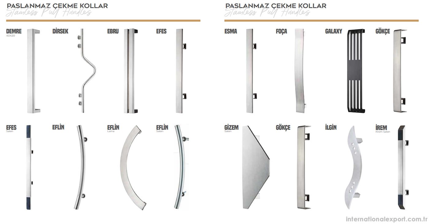 Stainless Pull Handles