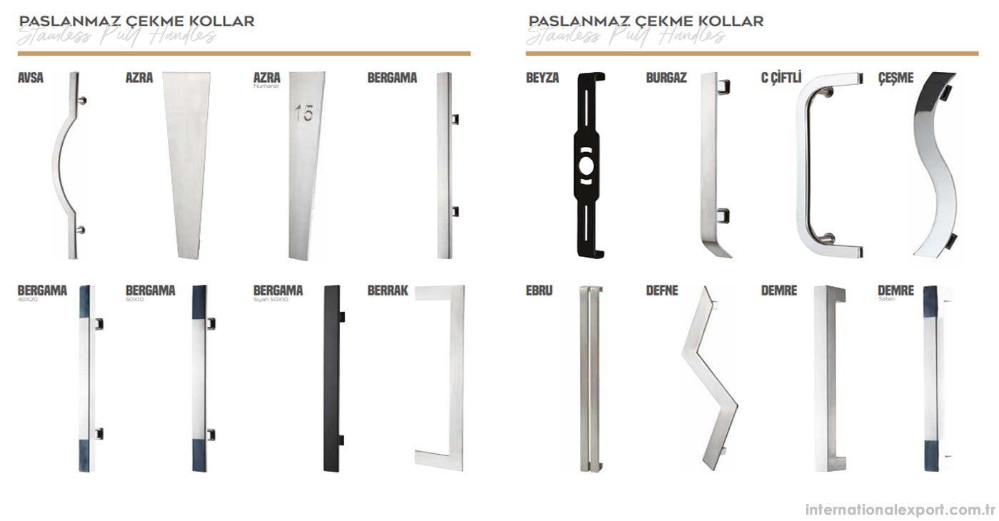 Stainless Pull Handles