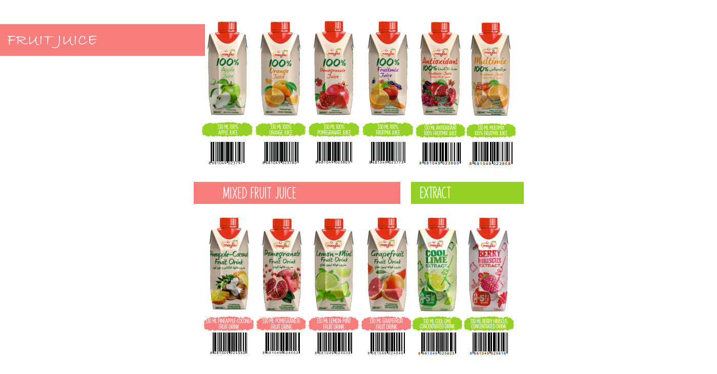 Meysu Fruit Juice