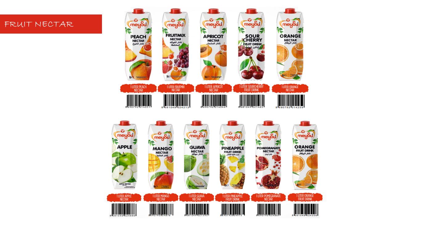 Meysu Fruit Nectar