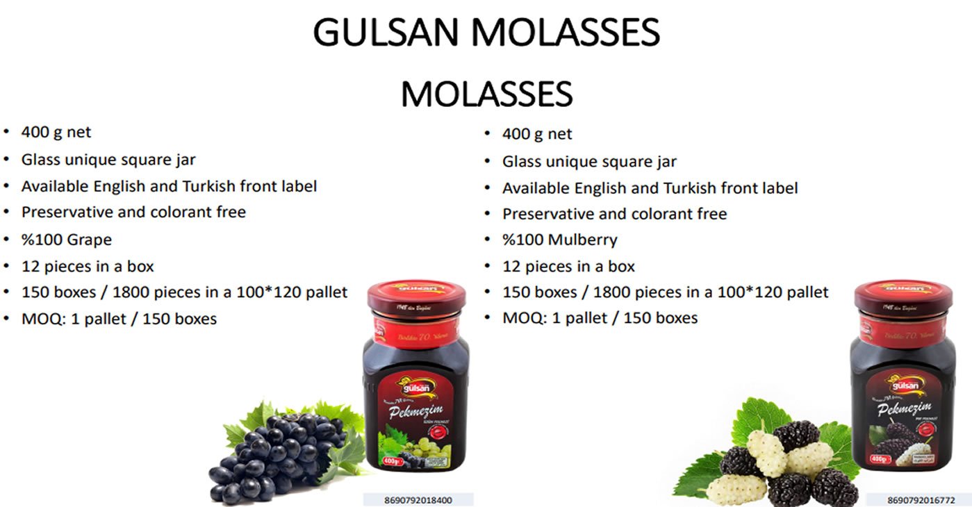 Gulsan Molasses Varieties