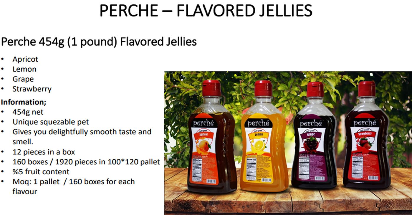 Perche – Flavored Gels