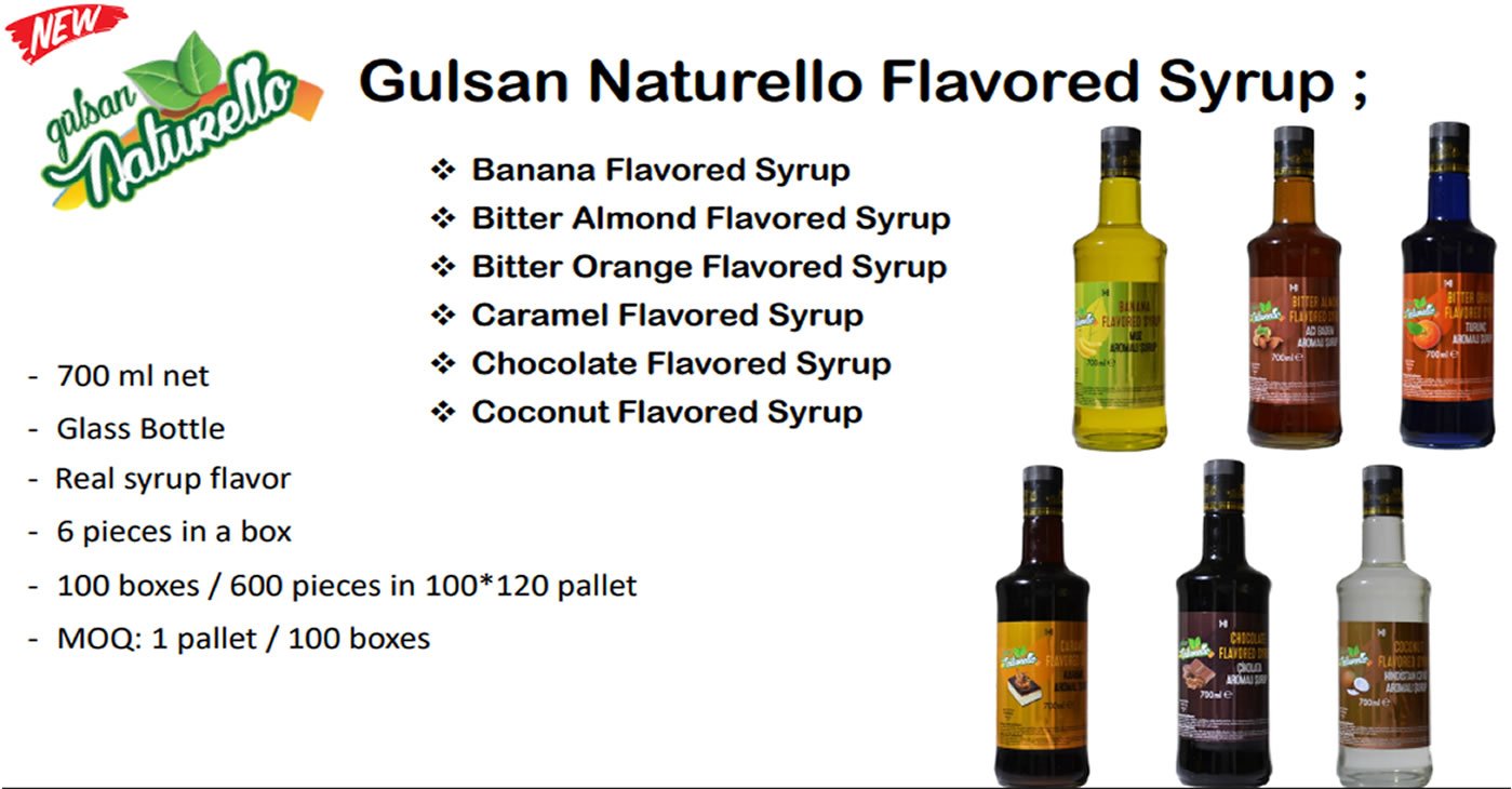 Gulsan Naturello Flavored Syrup