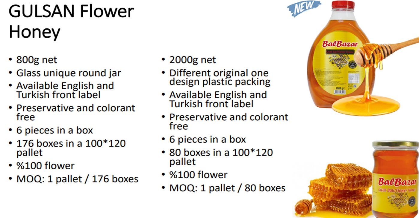 Gülsan Flower Honey 